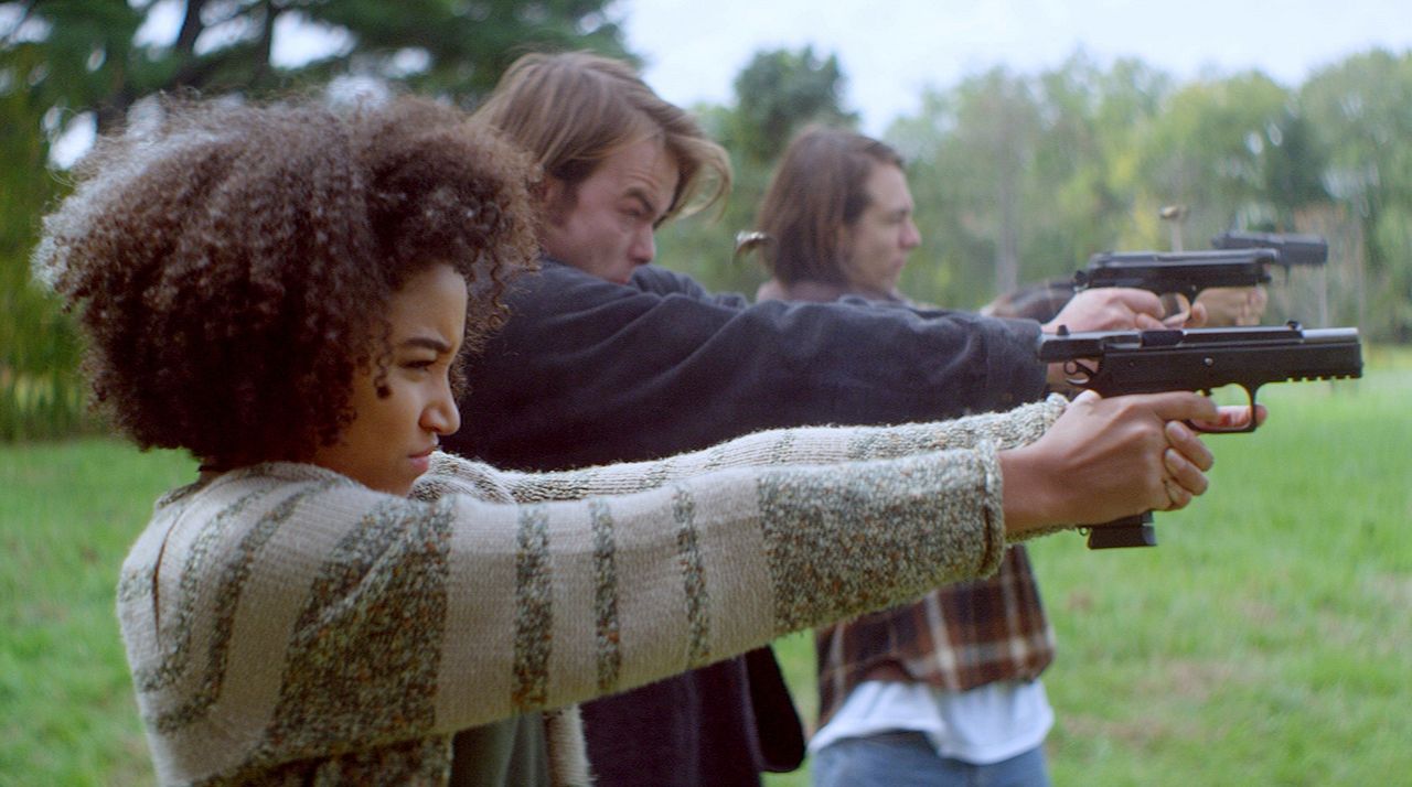 Foto Amandla Stenberg, Charlie Heaton
