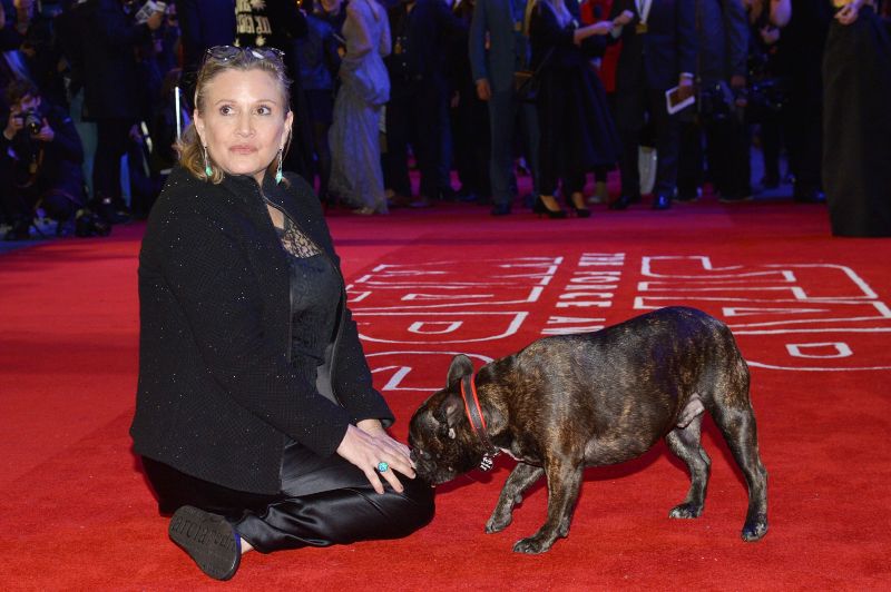 Star Wars: El despertar de la Fuerza : Cobertura de revista Carrie Fisher