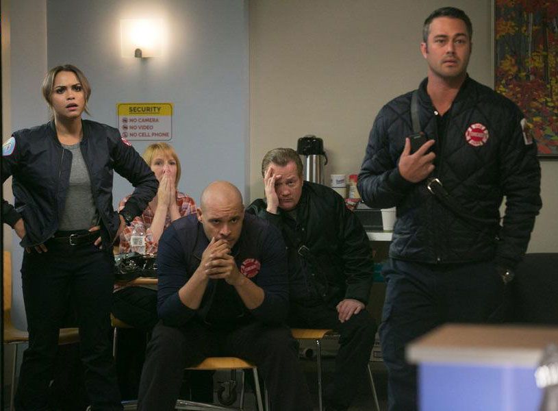 Chicago Med : Foto Joe Minoso, Taylor Kinney, Christian Stolte, Monica Raymund