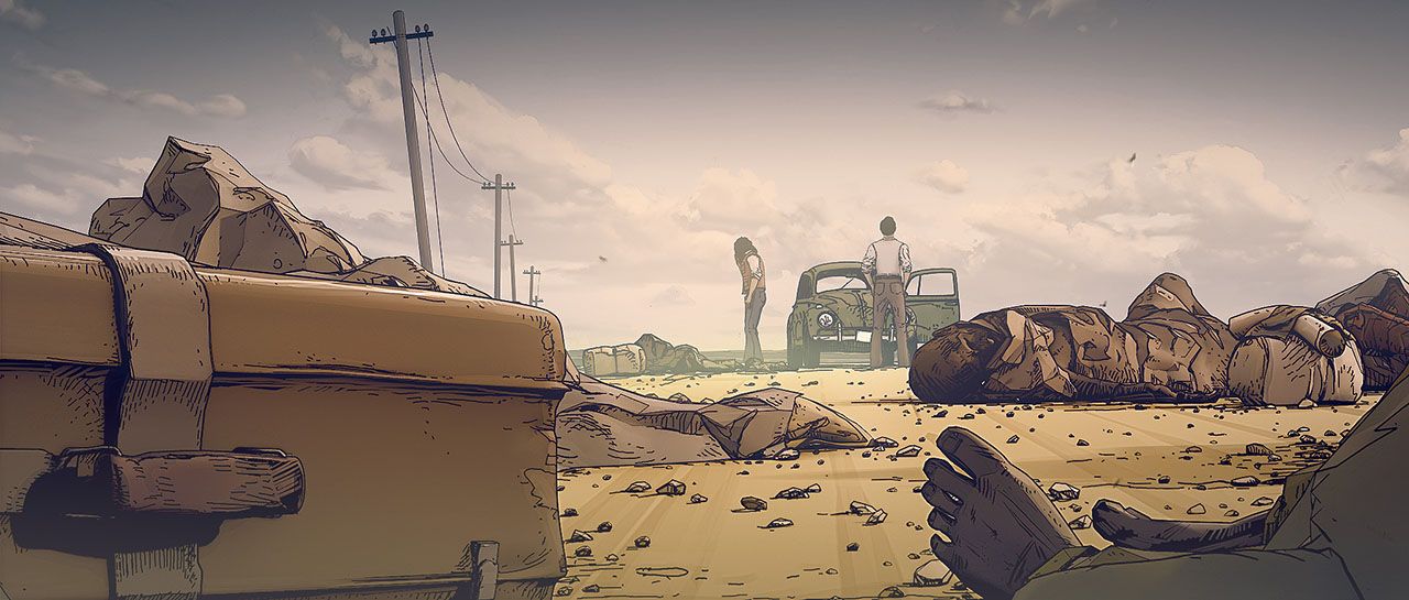 Un día más con vida : Foto Damian Nenow, Raul de la Fuente