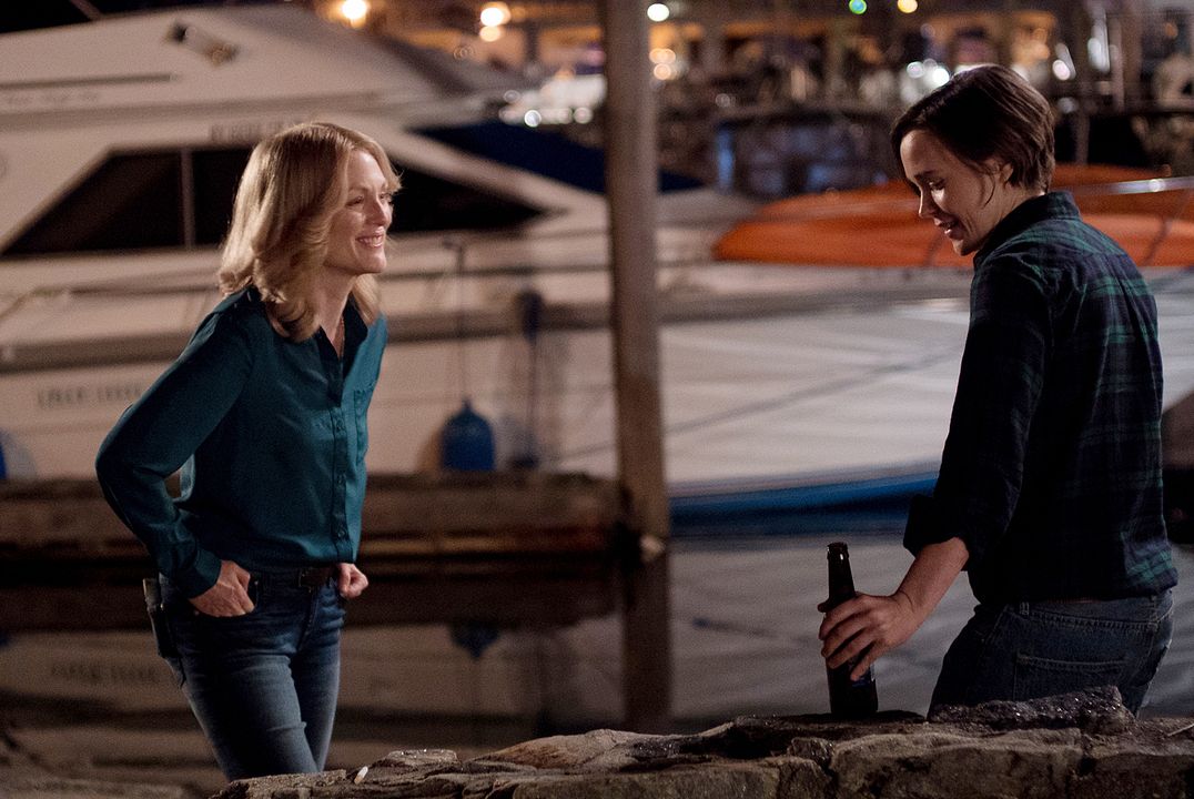 No sin ella : Foto Elliot Page, Julianne Moore