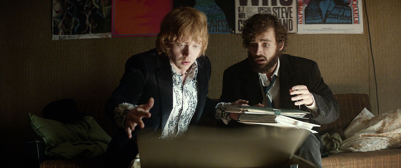 Foto Robert Sheehan, Rupert Grint