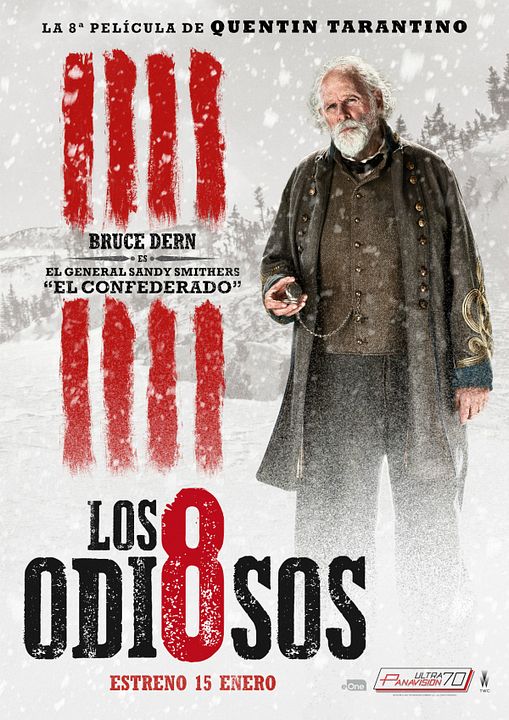 Los 8 más odiados : Póster