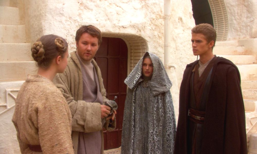 Star Wars: Episodio II - El ataque de los clones : Foto Hayden Christensen, Joel Edgerton, Natalie Portman