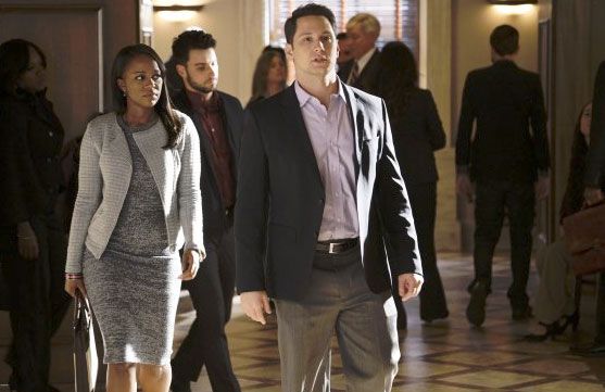 How To Get Away With Murder : Foto Jack Falahee, Matt McGorry, Aja Naomi King