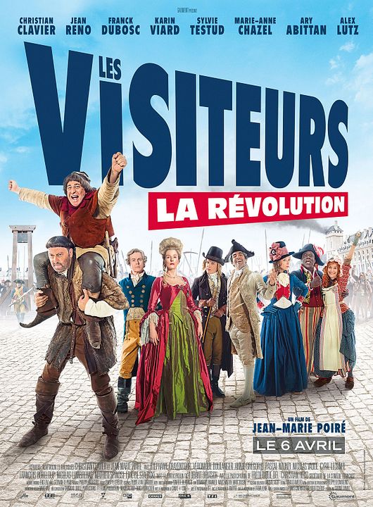 Los visitantes la lían (en la Revolución Francesa) : Póster