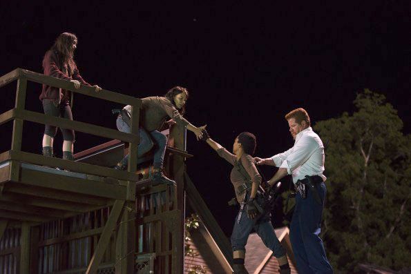 The Walking Dead : Foto Michael Cudlitz, Lauren Cohan, Sonequa Martin-Green, Katelyn Nacon