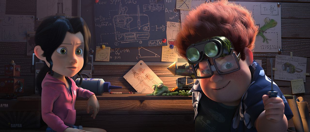 Una familia espacial : Foto