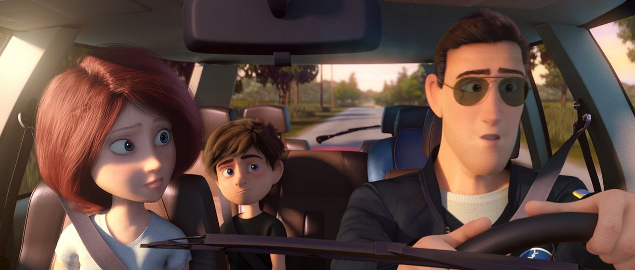 Una familia espacial : Foto