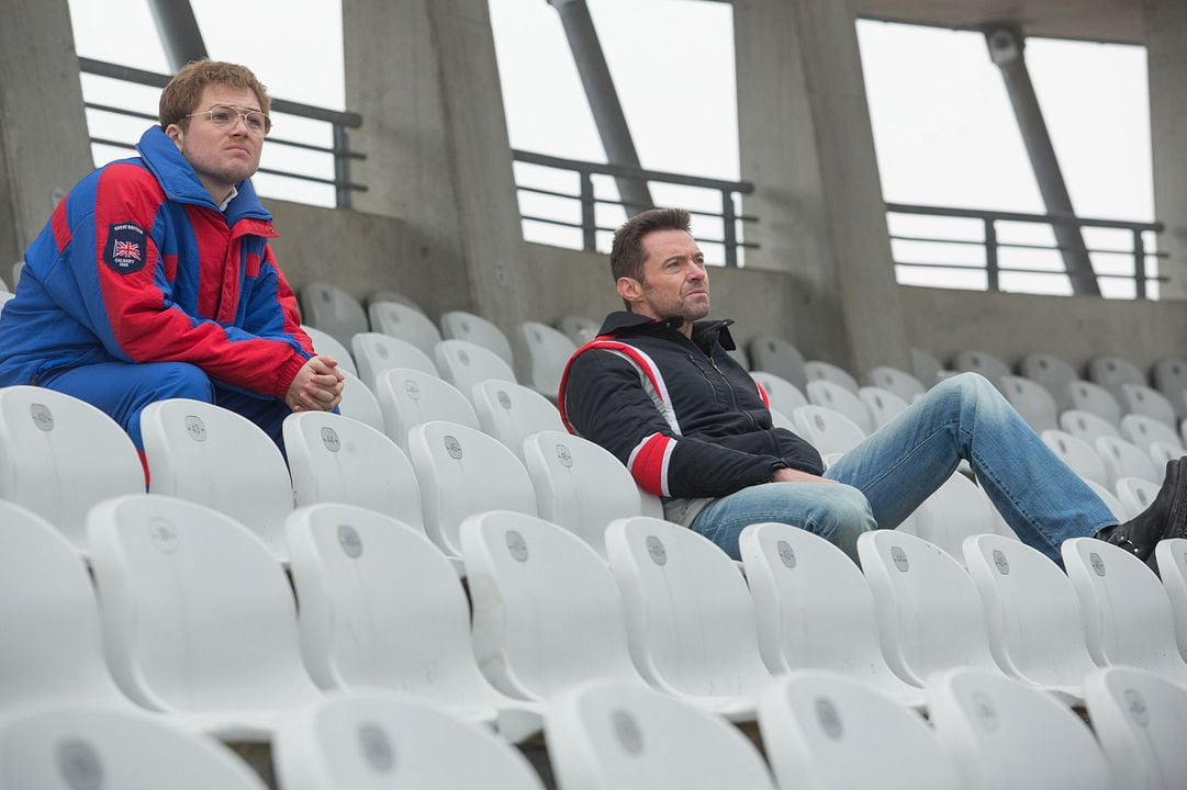 Volando alto : Foto Taron Egerton, Hugh Jackman