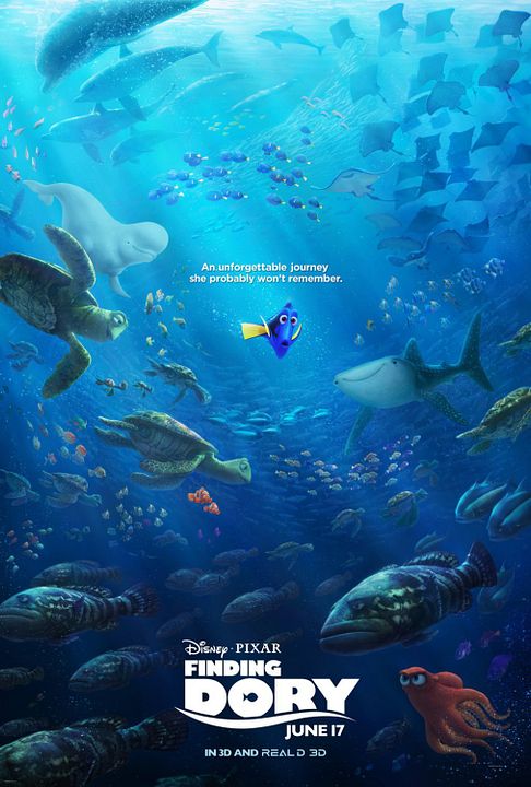 Buscando a Dory : Póster