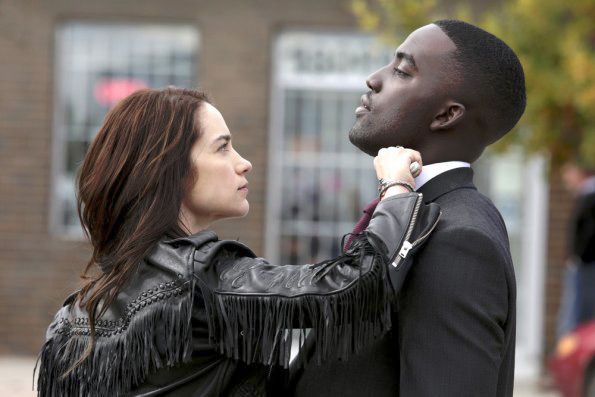 Wynonna Earp : Foto Melanie Scrofano, Shamier Anderson