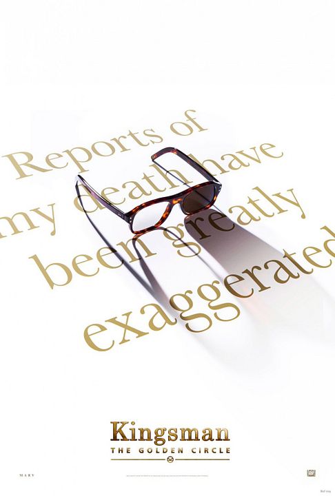 Kingsman 2: El círculo dorado : Póster