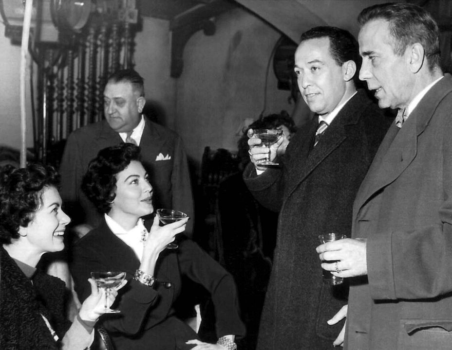 Foto Ava Gardner, Humphrey Bogart
