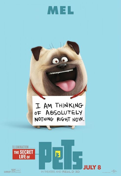 La vida secreta de tus mascotas : Póster