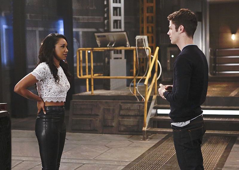 Flash : Foto Grant Gustin, Candice Patton