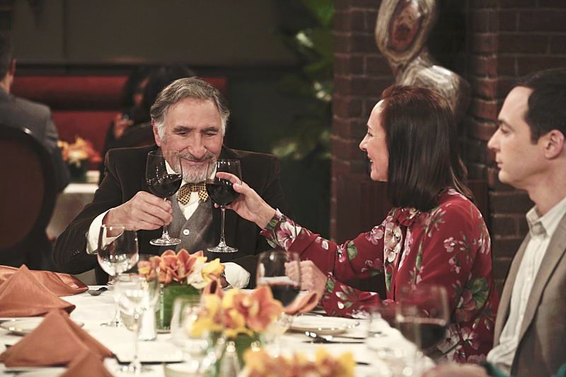 The Big Bang Theory : Foto Laurie Metcalf, Judd Hirsch, Jim Parsons