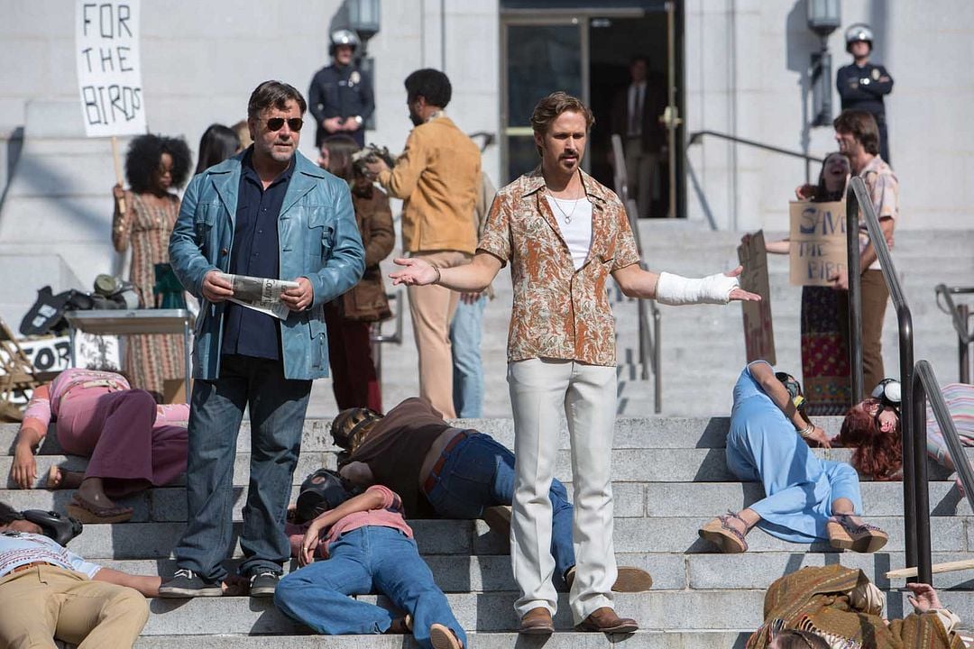 Dos tipos peligrosos : Foto Ryan Gosling, Russell Crowe