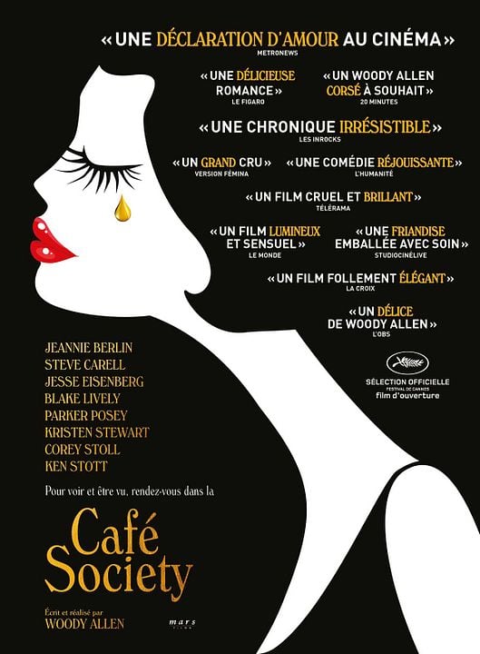 Café Society : Póster
