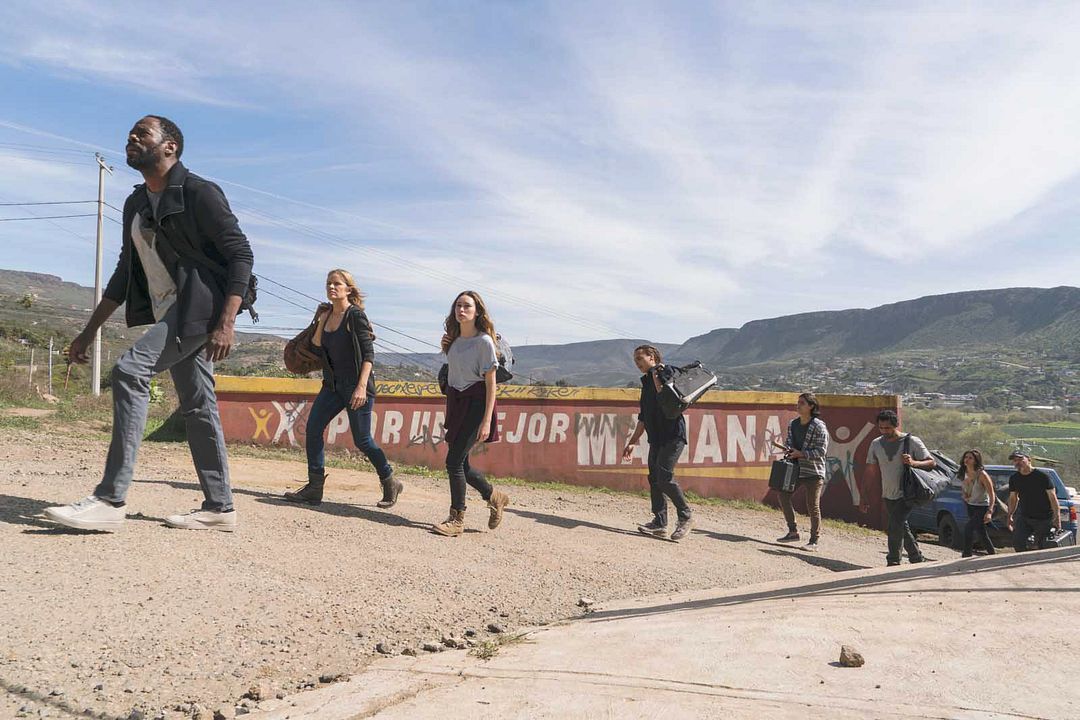 Fear the Walking Dead : Foto Kim Dickens, Frank Dillane, Cliff Curtis, Alycia Debnam-Carey, Rubén Blades, Colman Domingo
