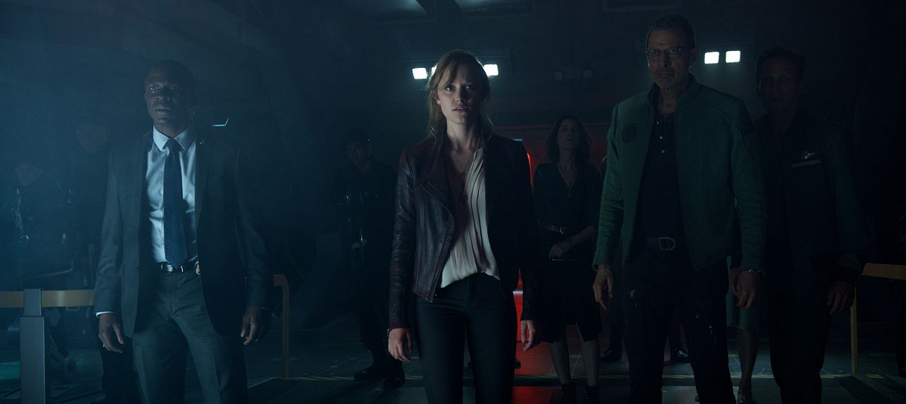 Día de la Independencia: Contraataque : Foto Maika Monroe, Jeff Goldblum