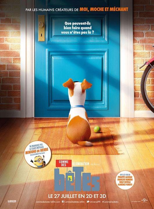 La vida secreta de tus mascotas : Póster