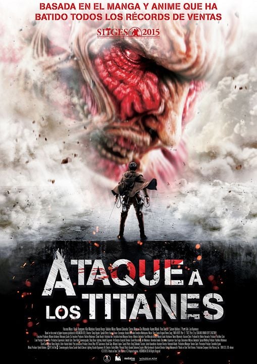Ataque a los titanes : Póster