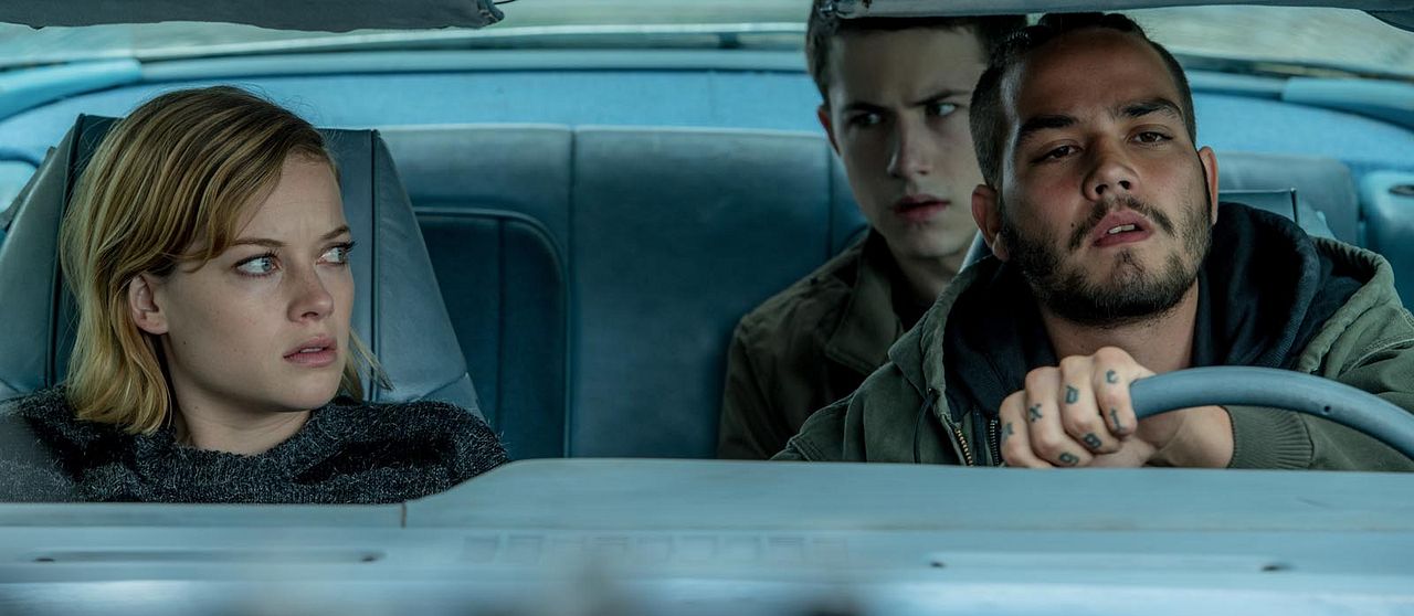 No respires : Foto Dylan Minnette, Jane Levy, Daniel Zovatto
