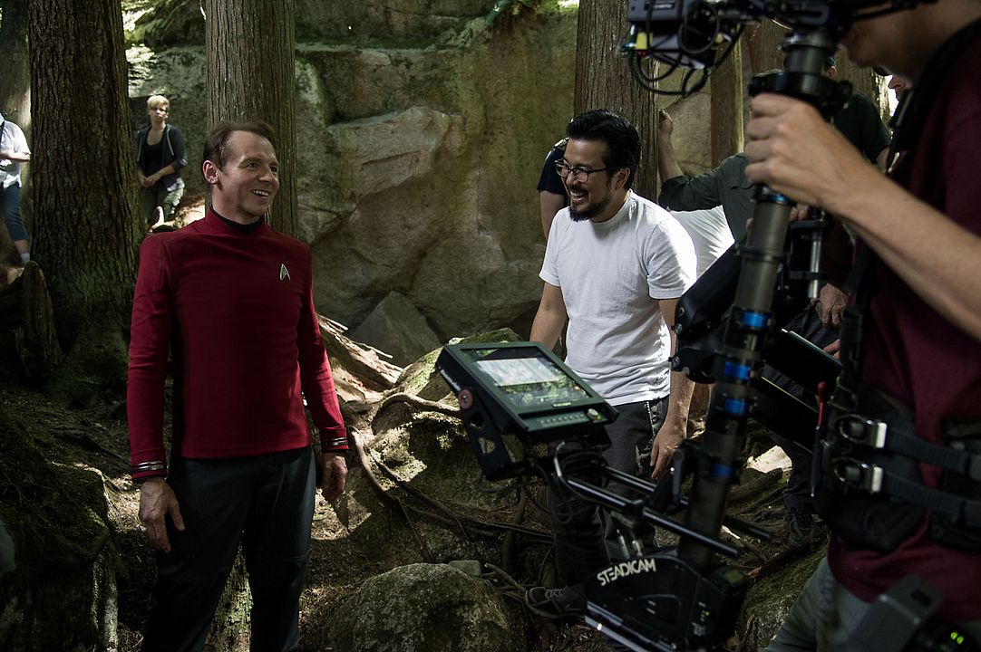 Star Trek: Sin límites : Foto Justin Lin, Simon Pegg