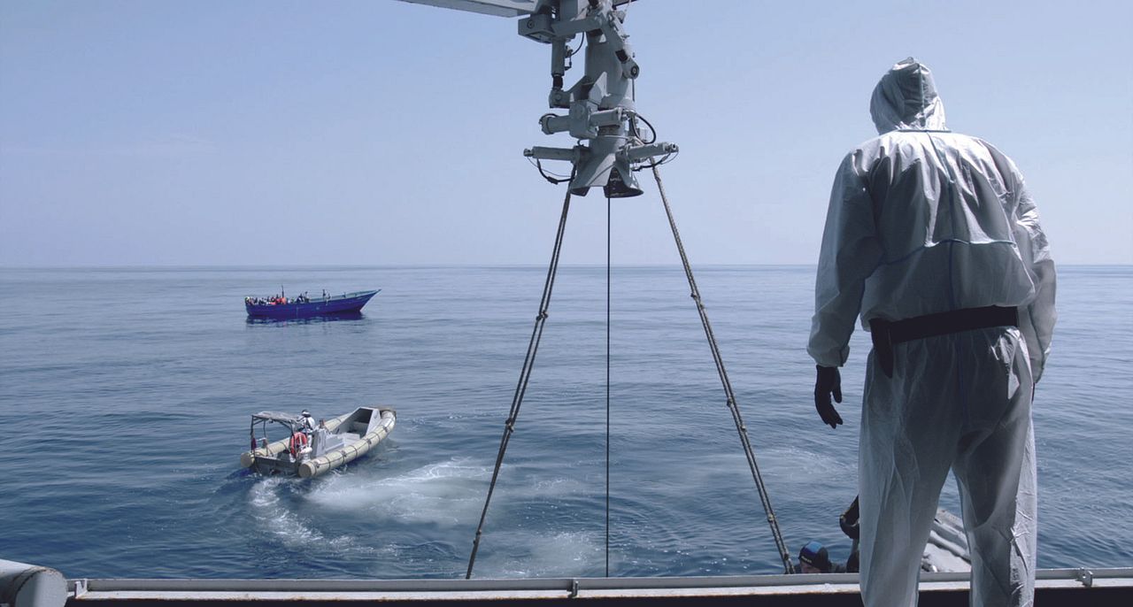 Fuego en el mar : Foto