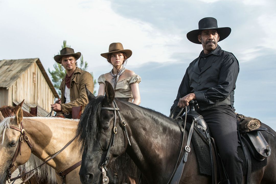 Los siete magníficos : Foto Denzel Washington, Haley Bennett, Luke Grimes