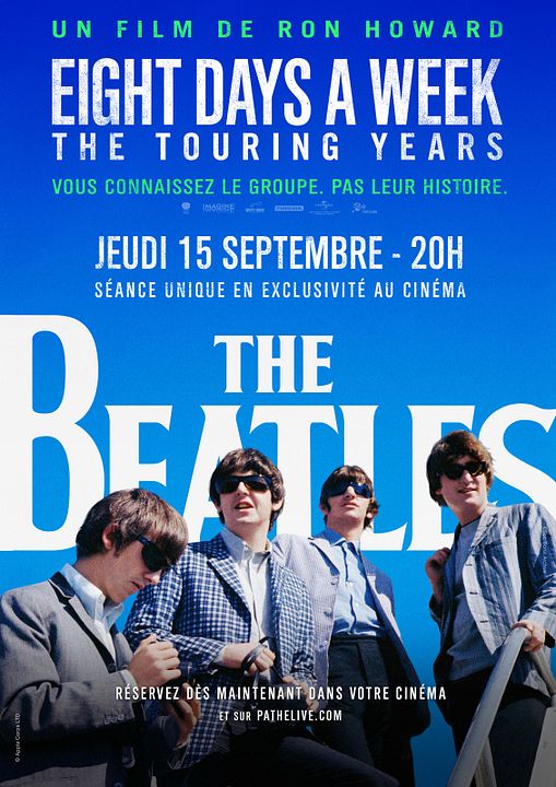 The Beatles: Eight Days a Week - The Touring Years : Póster