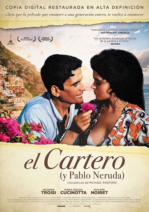 El cartero (y Pablo Neruda) : Póster