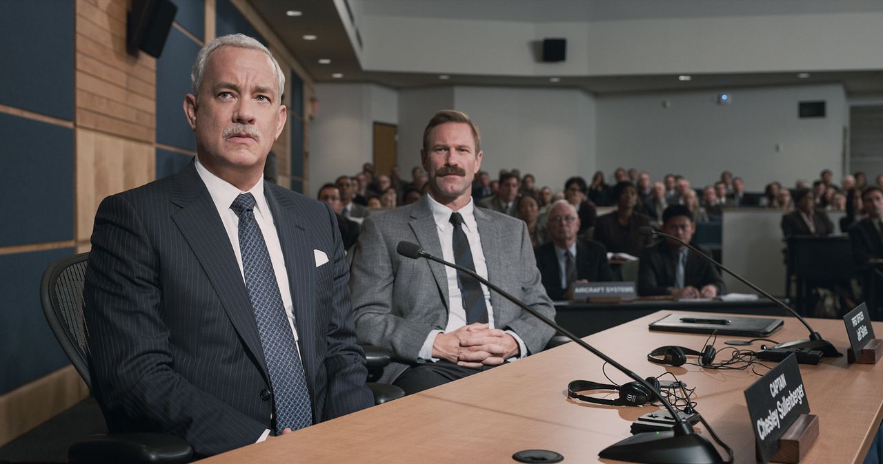Sully: Hazaña en el Hudson : Foto Tom Hanks, Aaron Eckhart