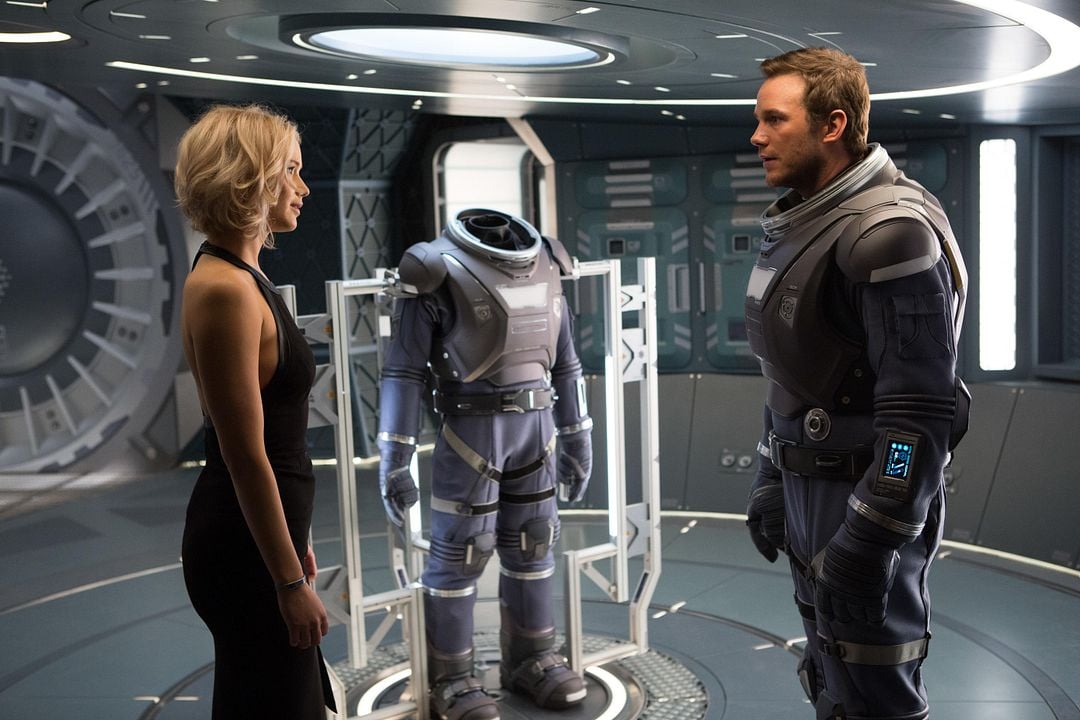 Pasajeros : Foto Chris Pratt, Jennifer Lawrence