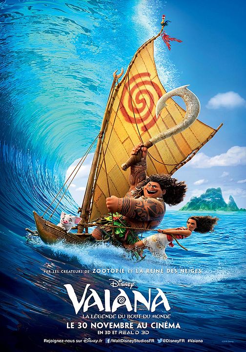 Moana: un mar de aventuras : Póster