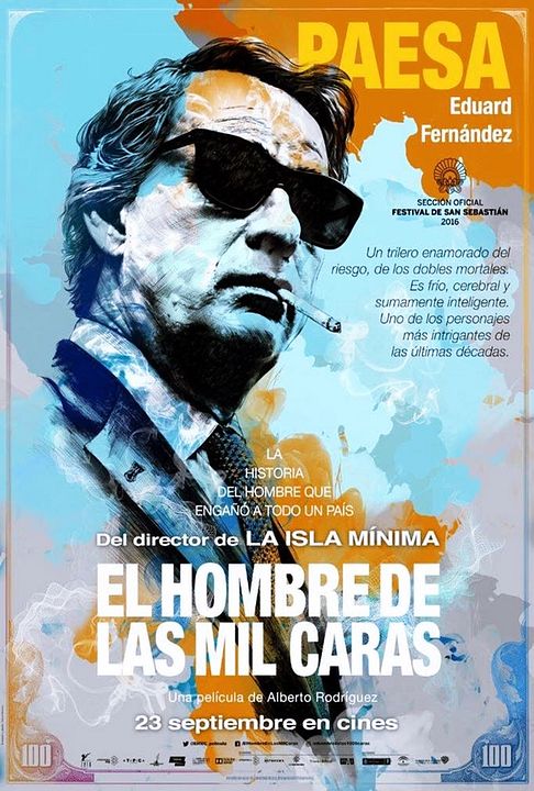 El hombre de las mil caras : Póster