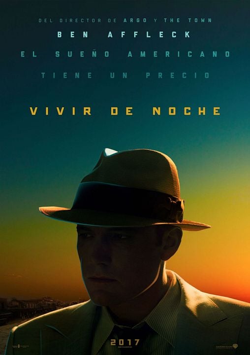 Vivir de noche : Póster