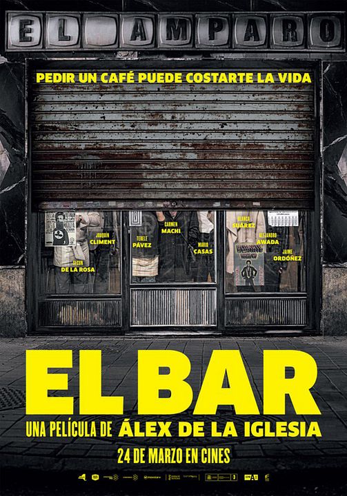 El bar : Póster