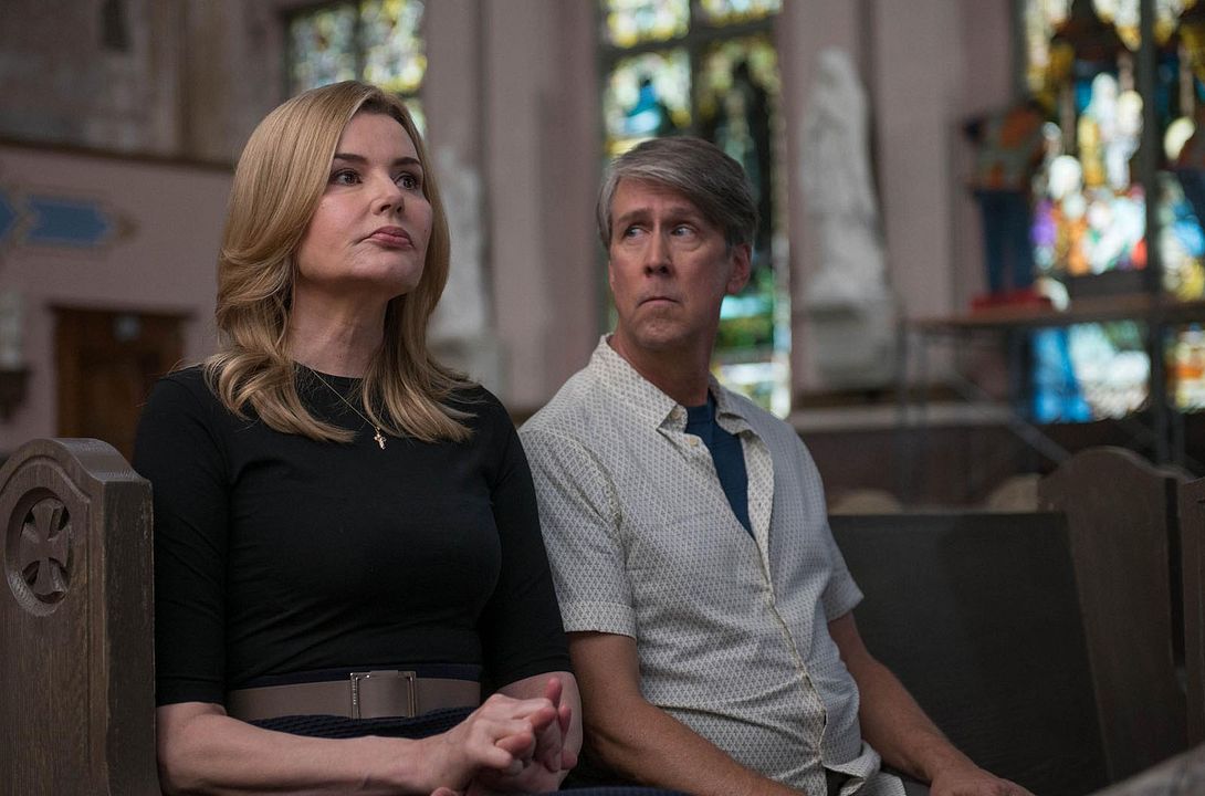 Foto Alan Ruck, Geena Davis