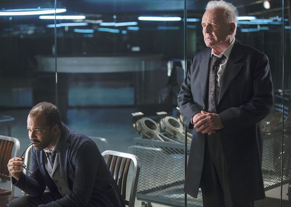 Westworld : Foto Jeffrey Wright, Anthony Hopkins