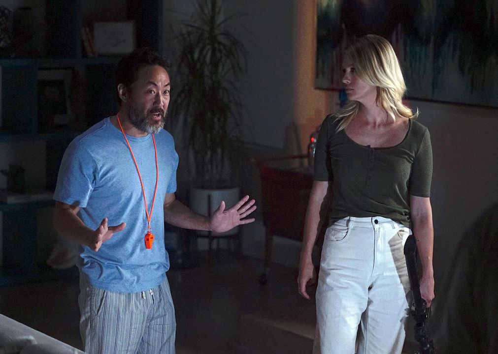 Foto January Jones, Kenneth Choi