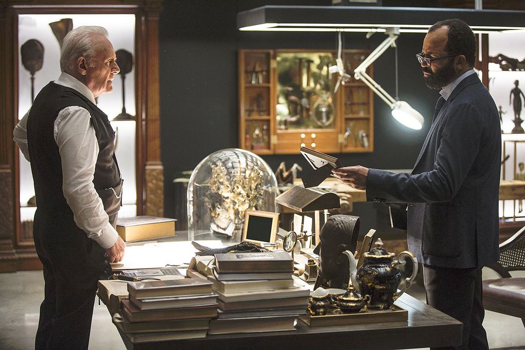Westworld : Foto Jeffrey Wright, Anthony Hopkins