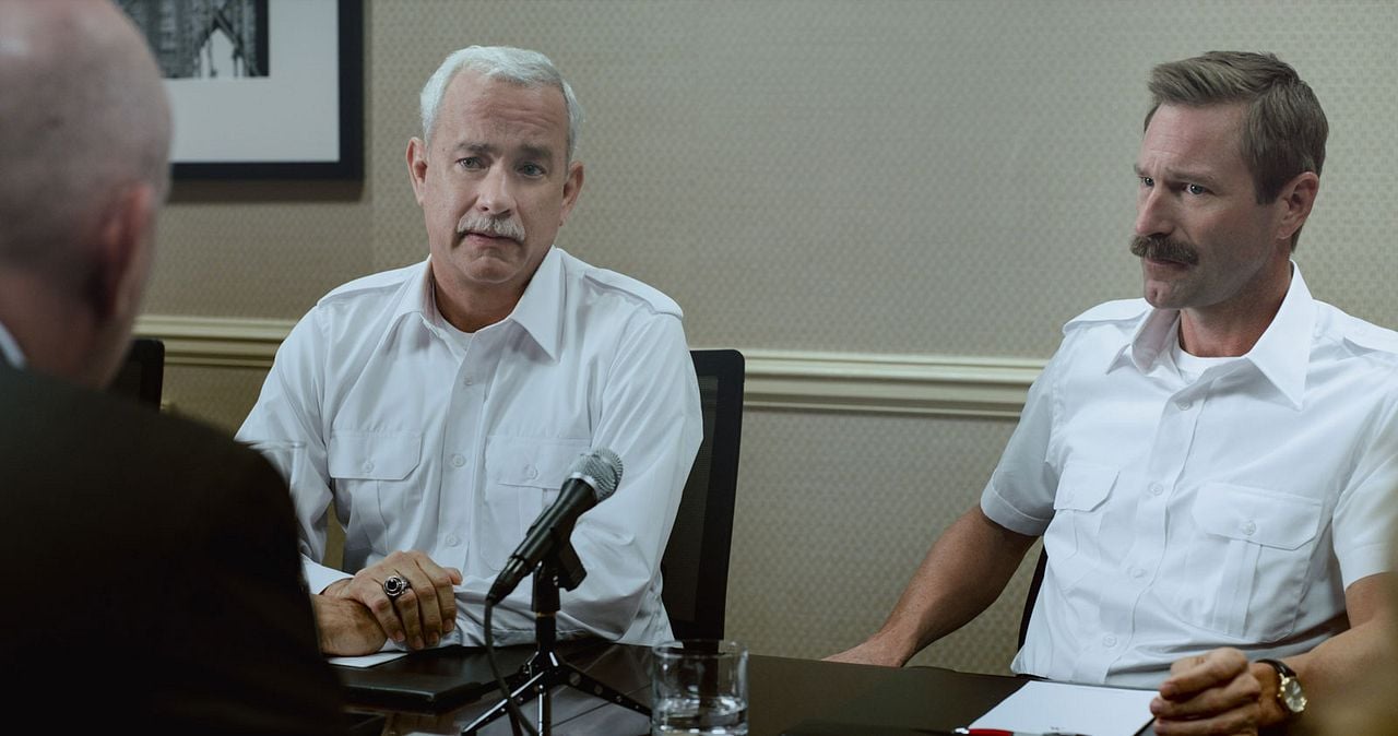 Sully: Hazaña en el Hudson : Foto Tom Hanks, Aaron Eckhart