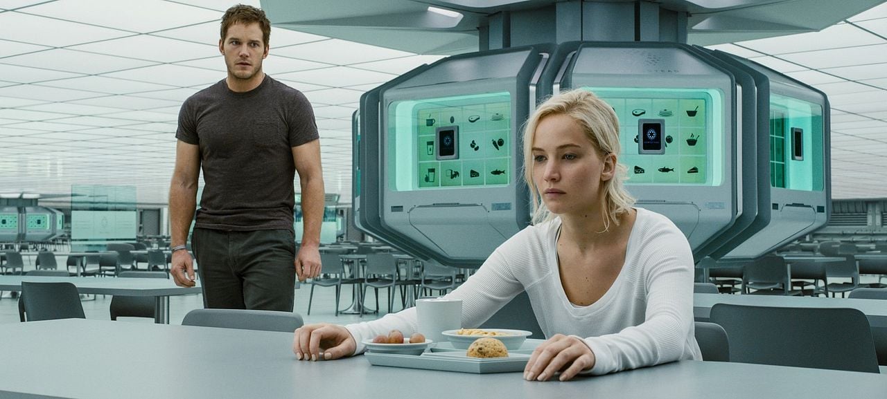 Pasajeros : Foto Jennifer Lawrence, Chris Pratt