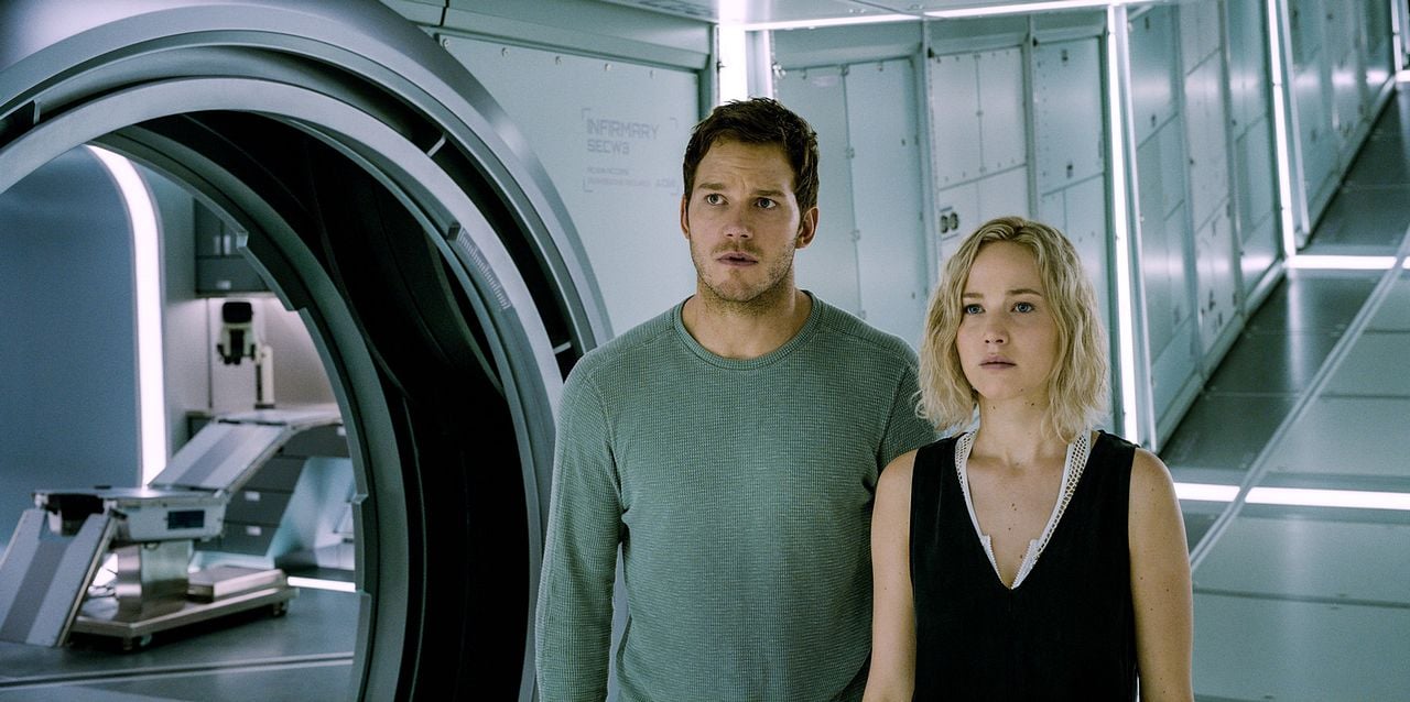Pasajeros : Foto Jennifer Lawrence, Chris Pratt