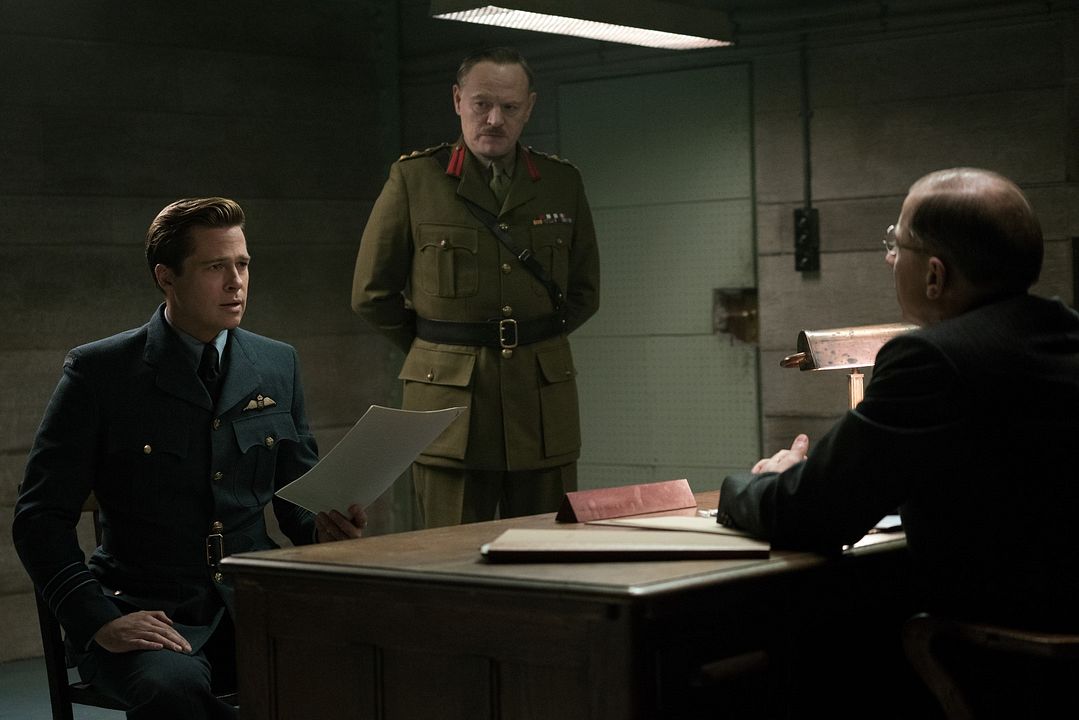 Aliados : Foto Brad Pitt, Jared Harris