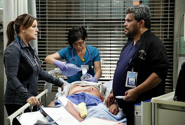 Foto Luis Guzmán, Marcia Gay Harden