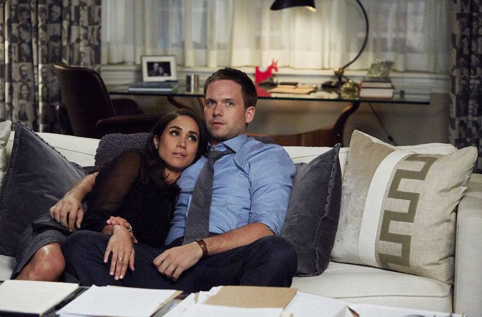Foto Patrick J. Adams, Meghan Markle