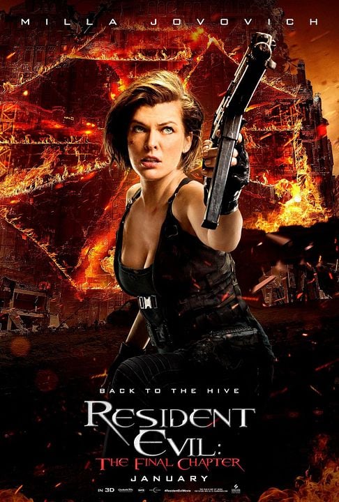 Resident Evil: El capítulo final : Póster